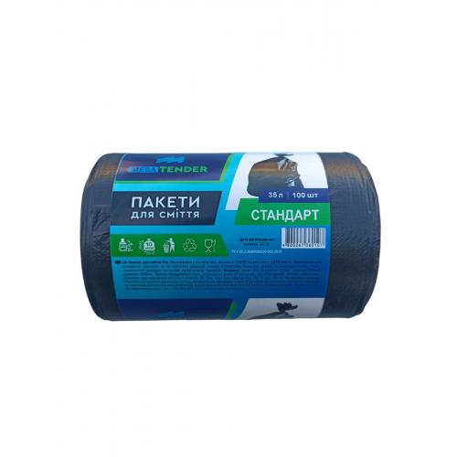 Пакети для сміття Mega Tender Стандарт 35 л